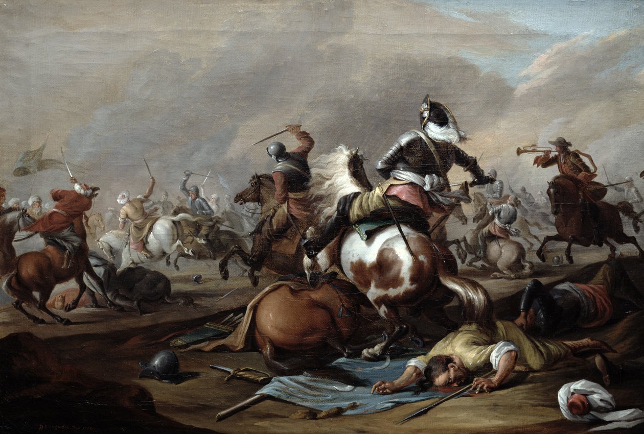 1770年骑兵的冲突 作者 德克·兰根迪克（Dirk Langendyk）