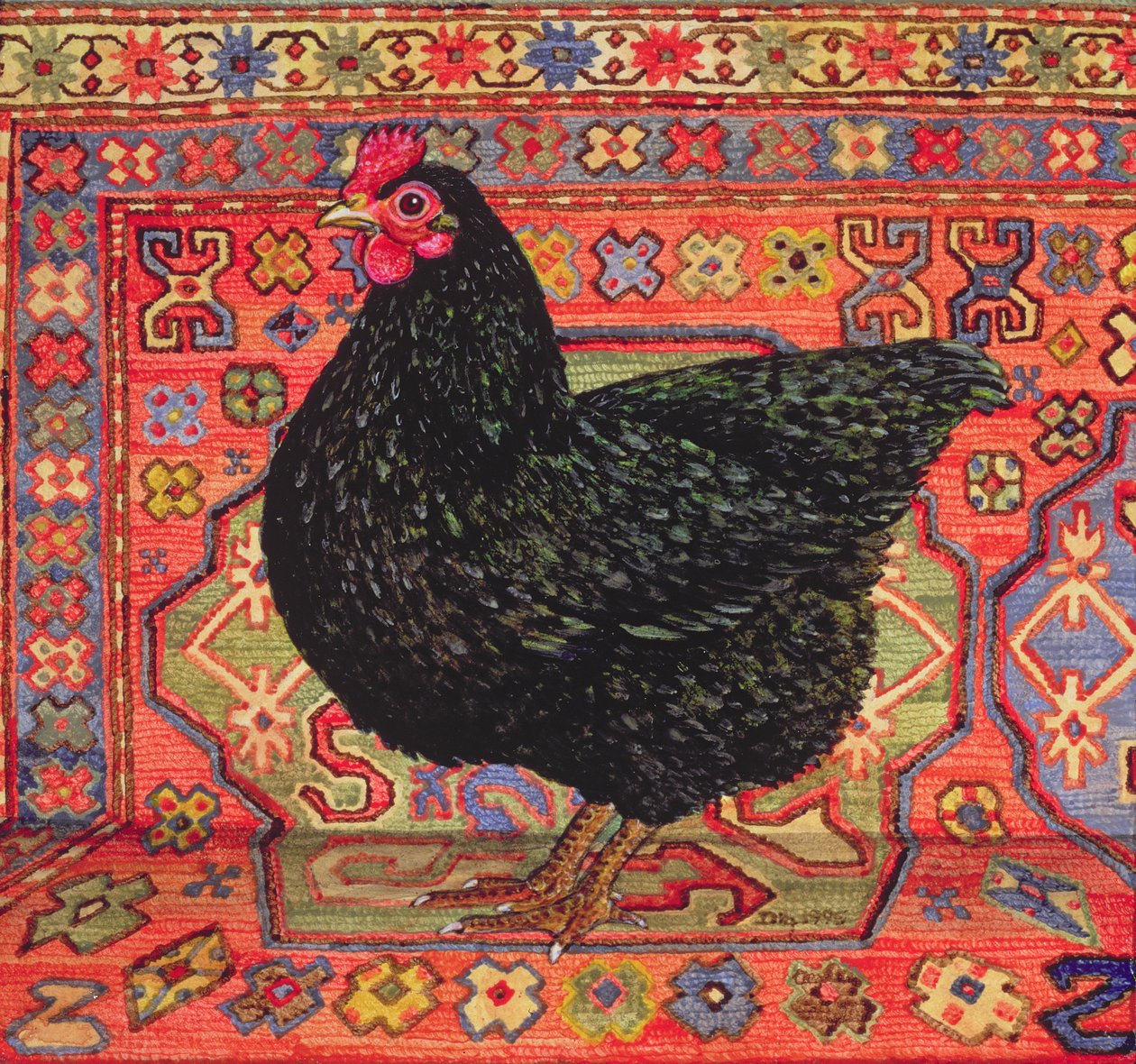 Black Carpet Chicken，1995 作者 迪兹