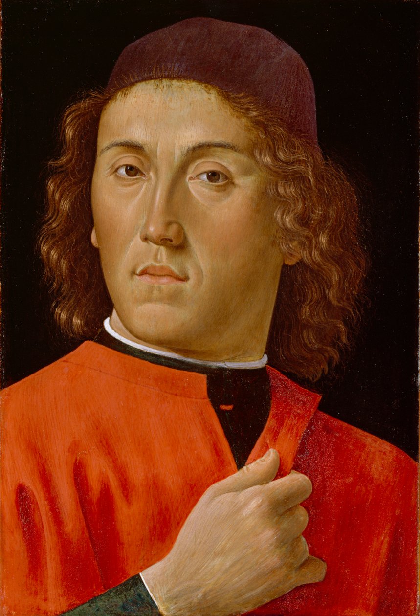 年轻人 作者 多梅尼科·吉兰达约（Domenico Ghirlandaio）