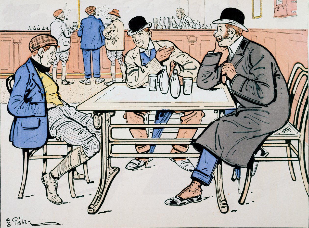 c.1905酒吧的赛马会和训练员 作者 E.塞勒姆