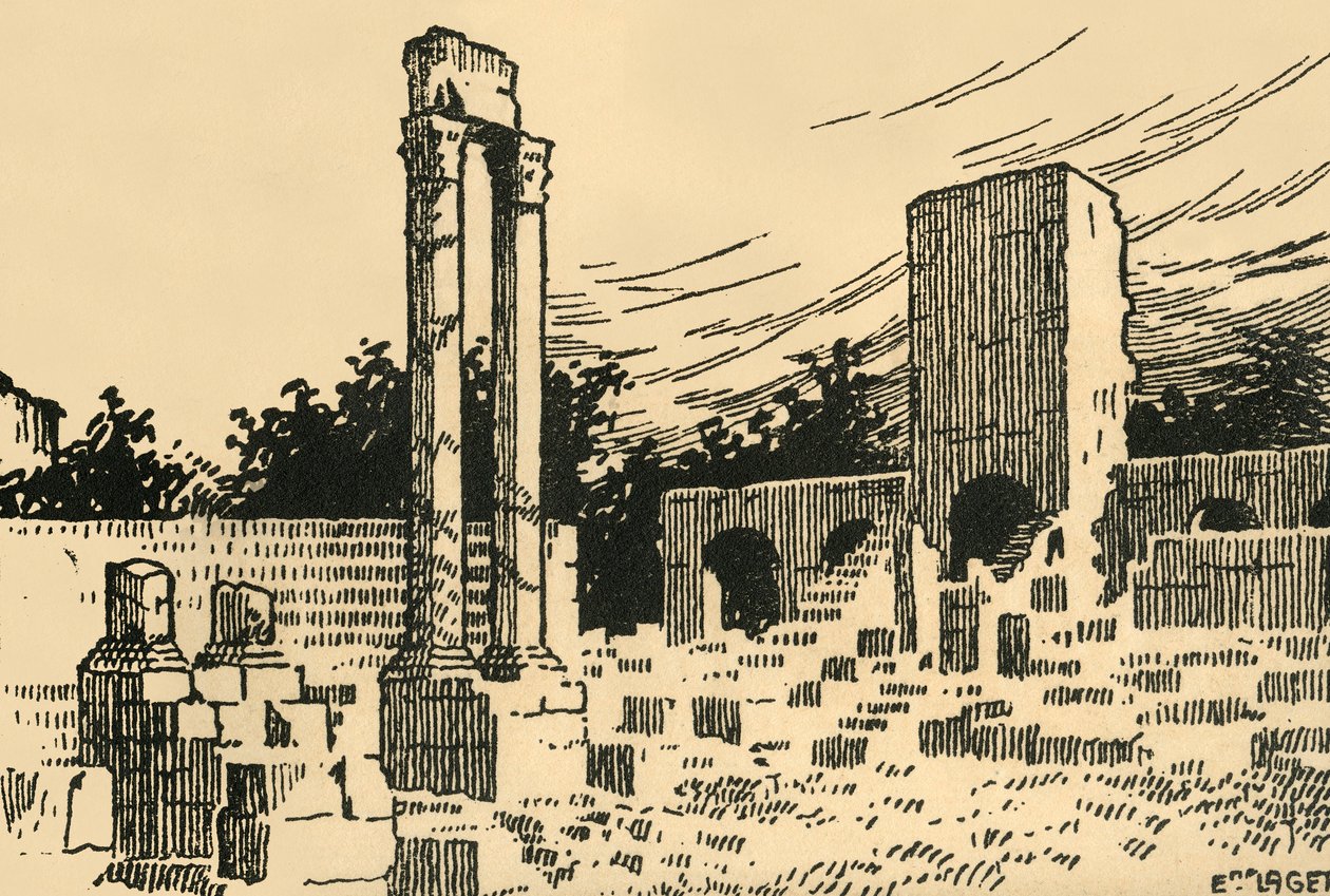 古董剧院--古董剧院》，约1920年代。 作者 拉格特