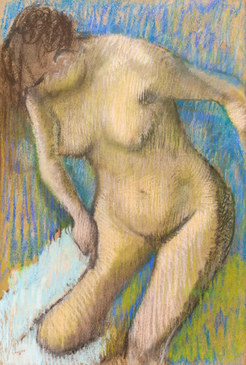 洗完澡后 作者 埃德加·德加