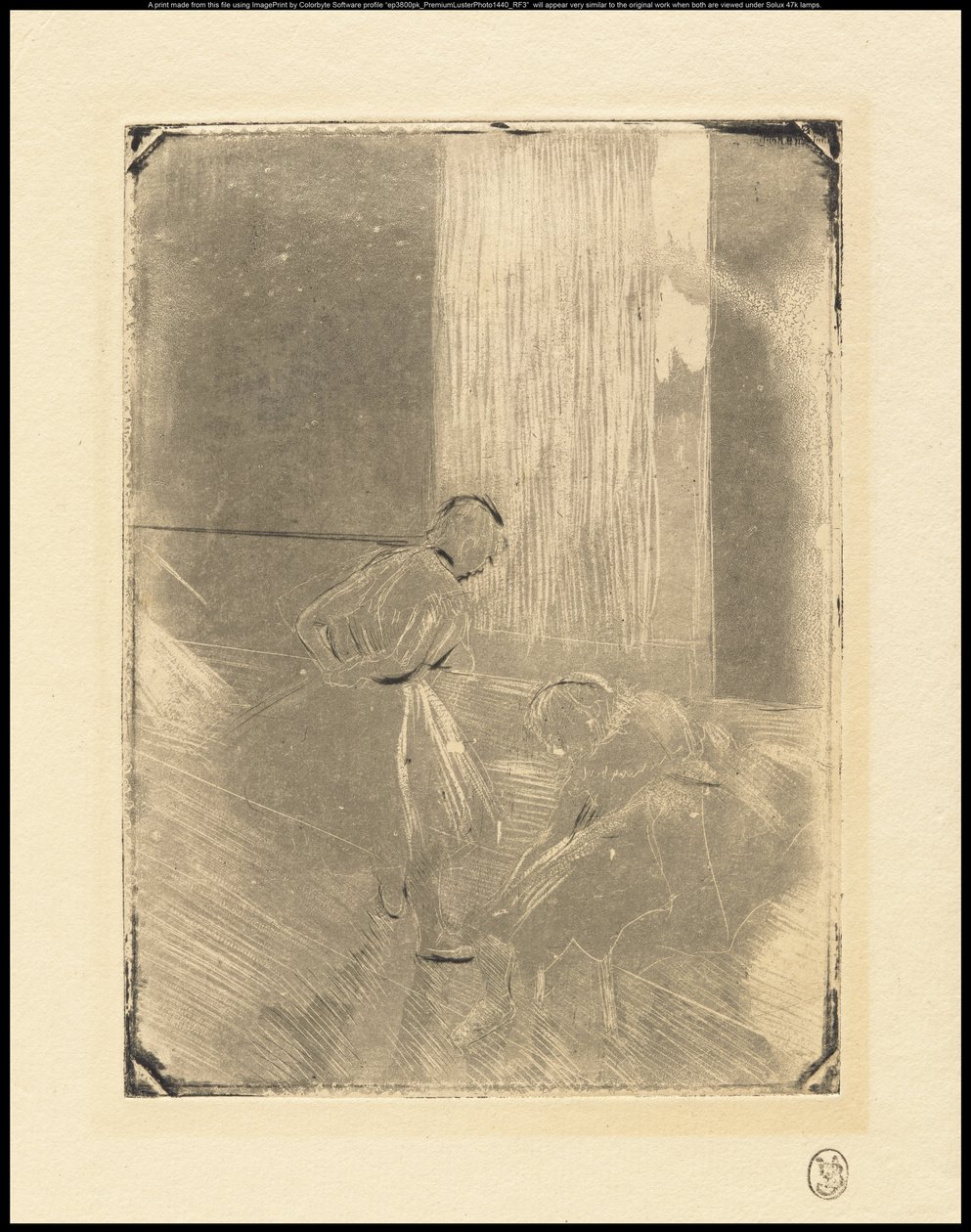 两位舞者，c.1878-79 作者 埃德加·德加