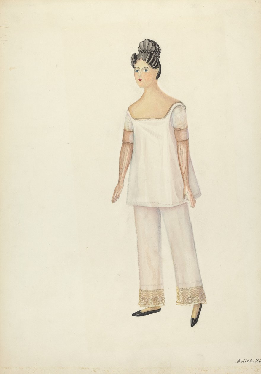 娃娃："Lydia Sherman" 作者 伊迪丝·汤纳