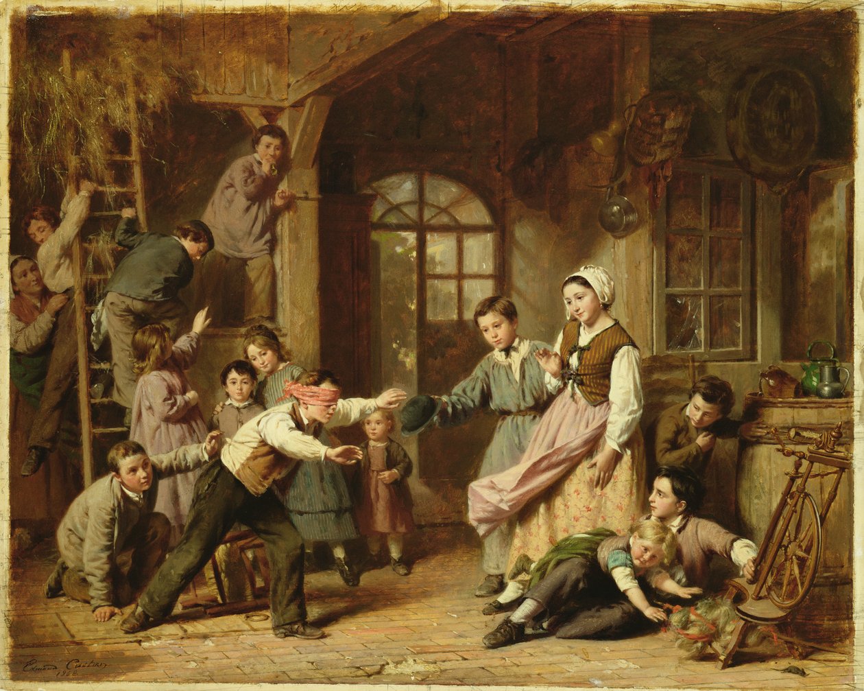 Blind Mans Buff 作者 埃德蒙·卡斯坦（Edmond Castan）
