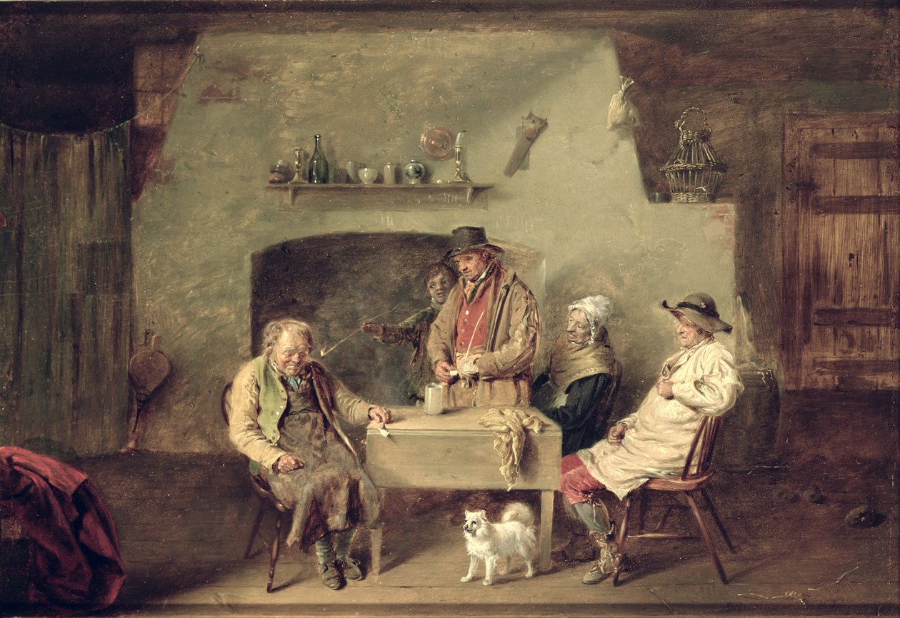 章节的结尾，1822年 作者 埃德蒙·布里斯托（Edmund Bristow）