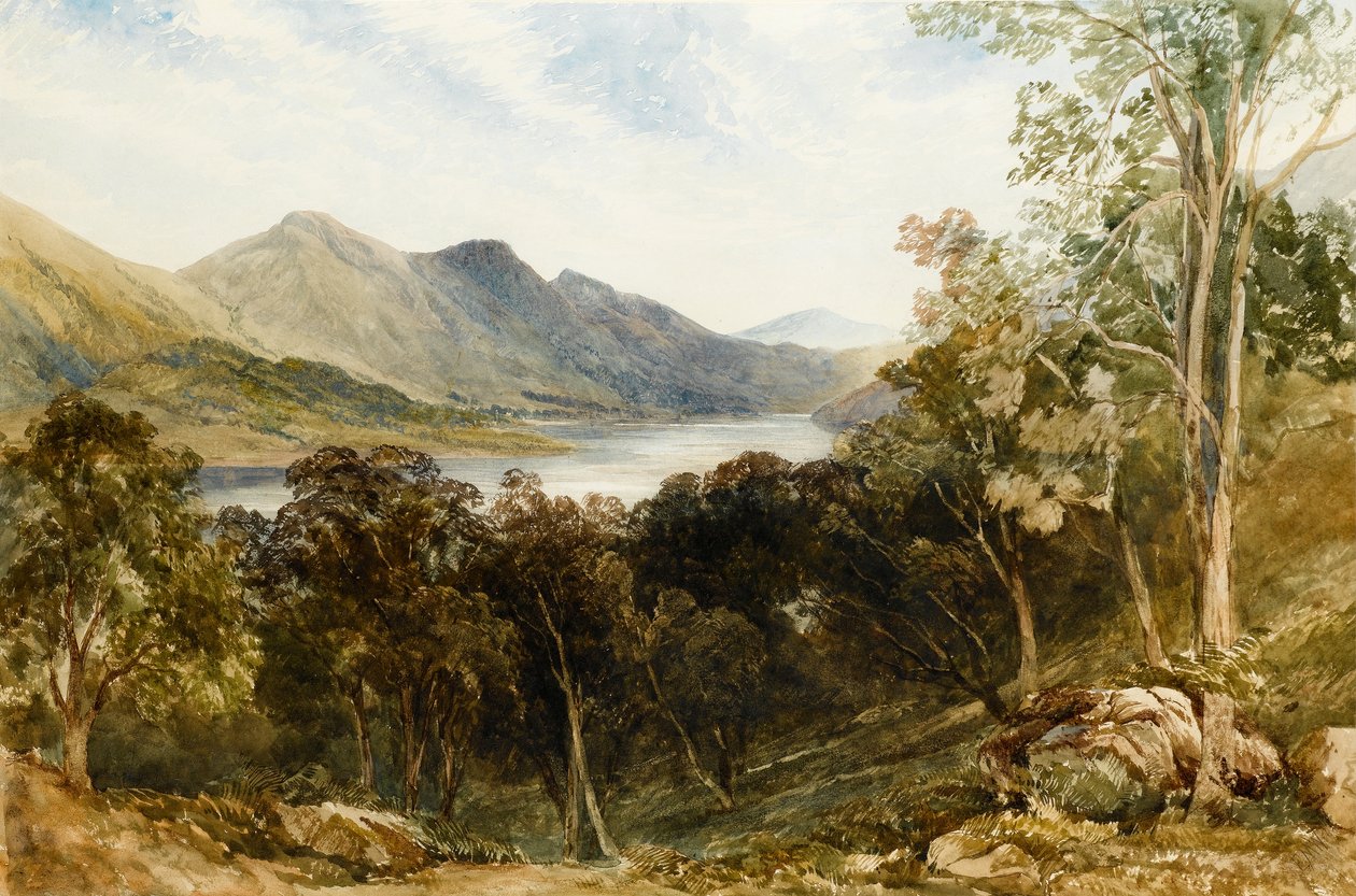 Ballachulish，Loch Leven，1867年（纸上厕所） 作者 埃德蒙·莫里森·温佩里斯