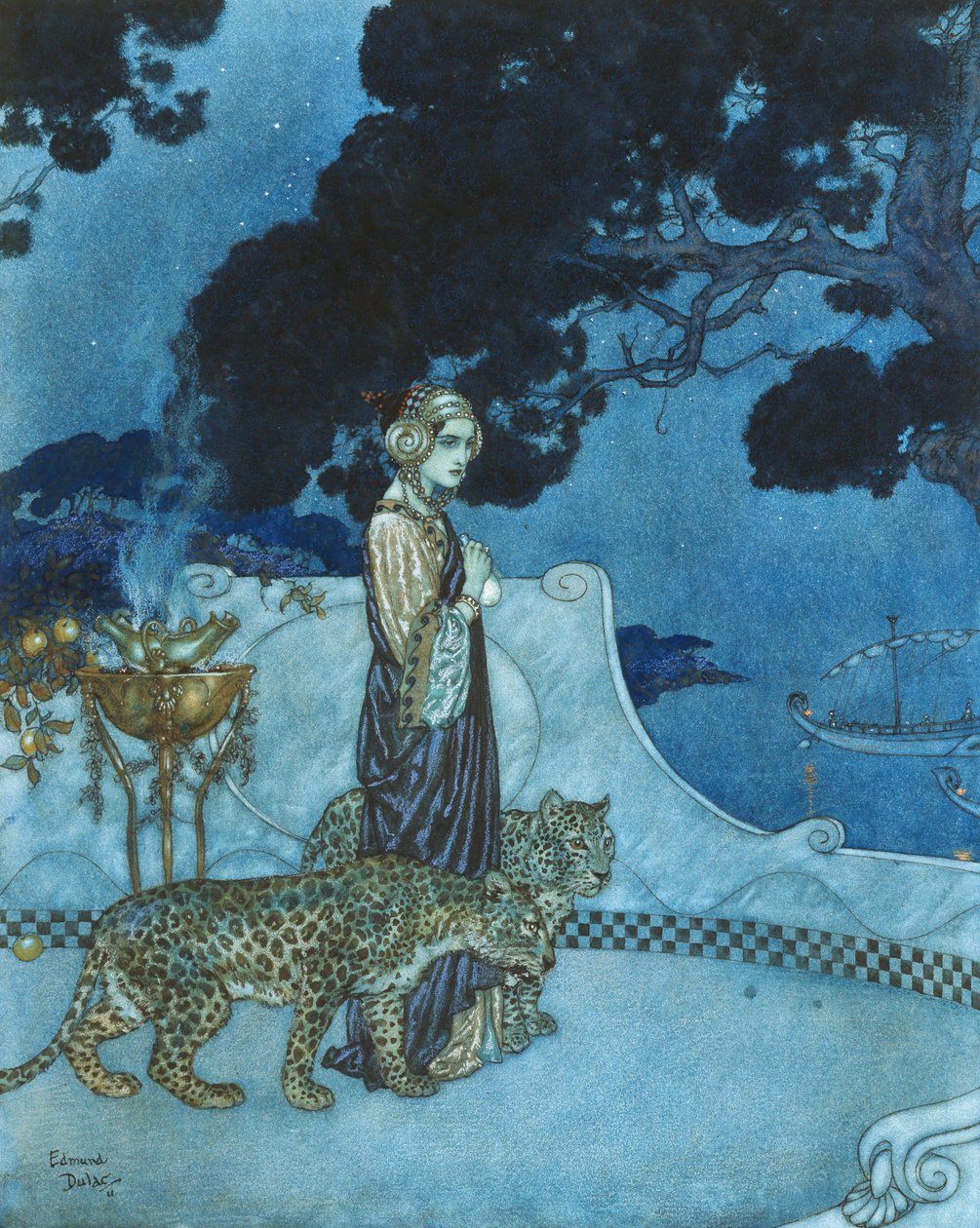 Circe 作者 埃德蒙·杜拉克（Edmund Dulac）