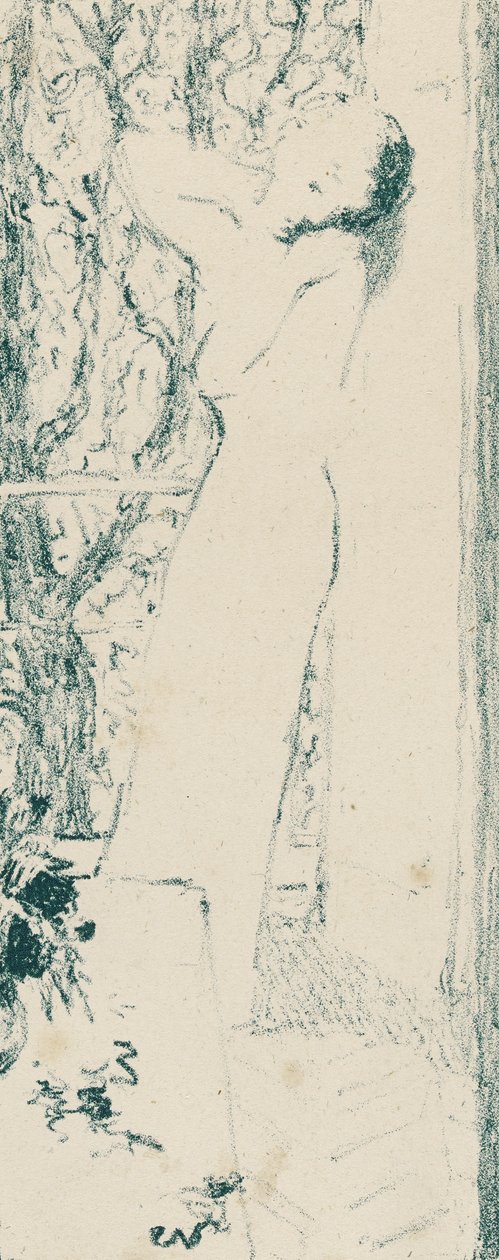 一个窗口的女人，1893年 作者 爱德华·维拉德