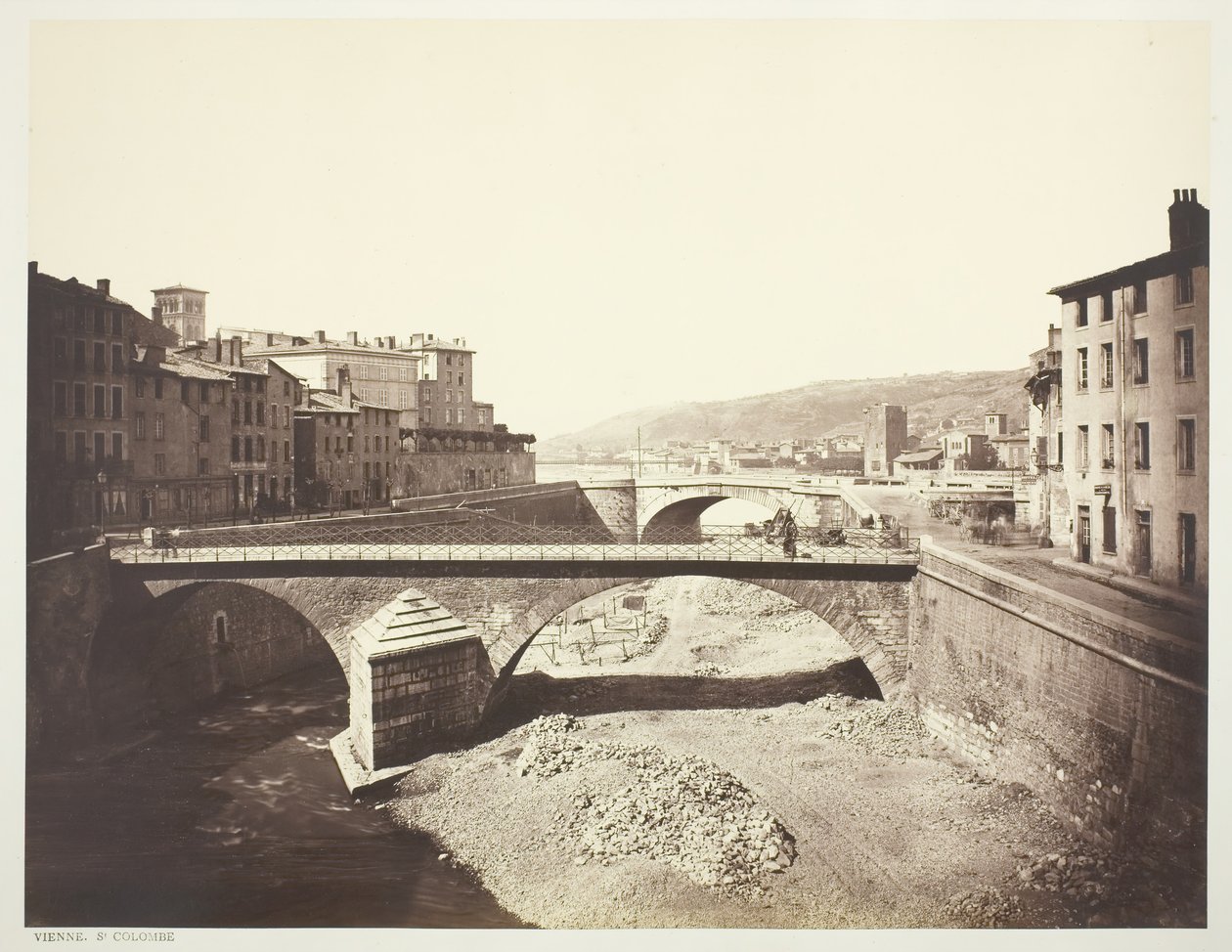 Vienne St. Colombe，约1861年。 作者 爱德华·巴尔杜斯（Edouard Baldus）