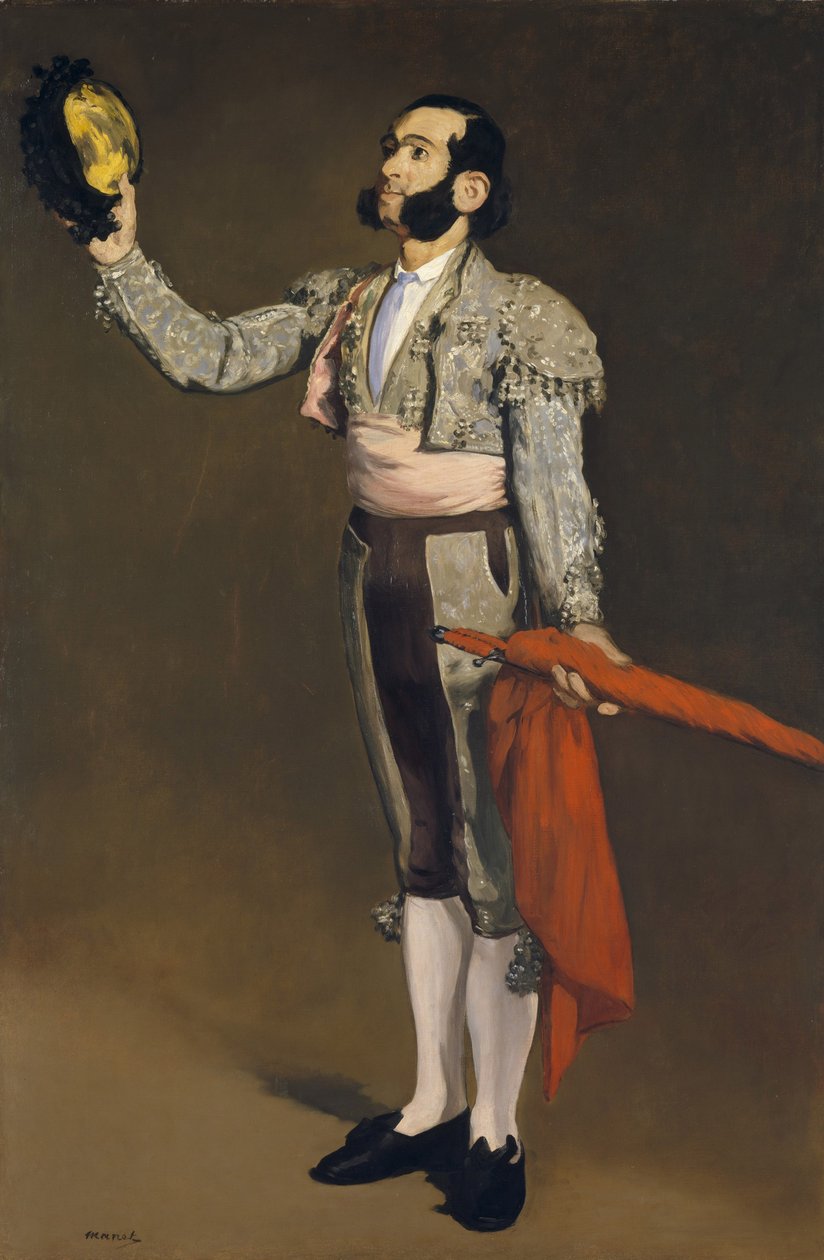 到斗牛士，1866-67 作者 爱德华·马奈