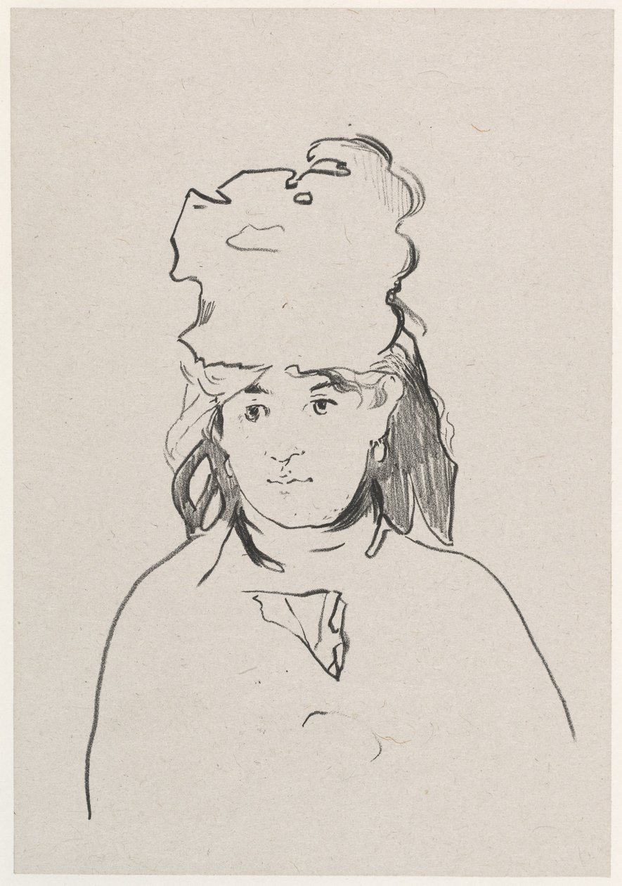 Berthe Morisot 作者 爱德华·马奈