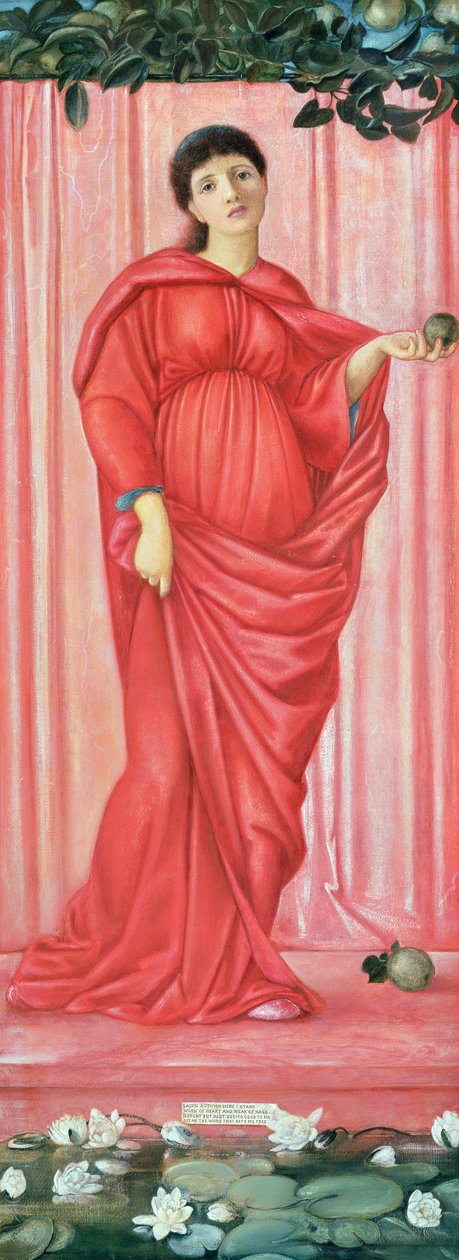 秋天，1869-70 作者 爱德华·伯恩·琼斯