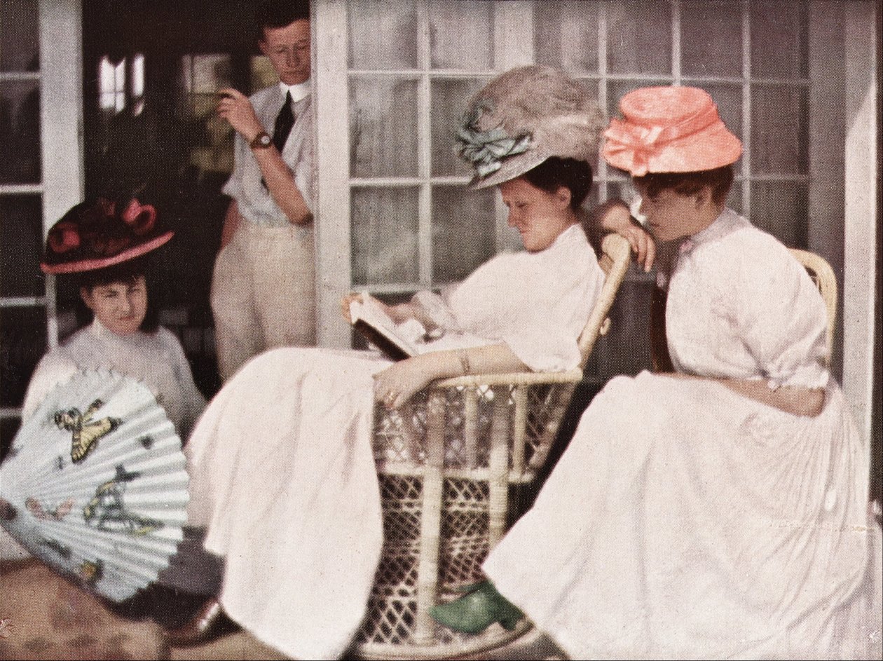 在船屋 - 小木屋 作者 爱德华·简·史蒂琴（Edward Jean Steichen）