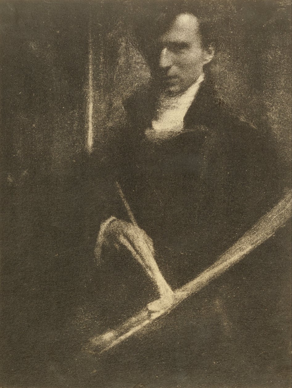 自画像 作者 爱德华·简·史蒂琴（Edward Jean Steichen）