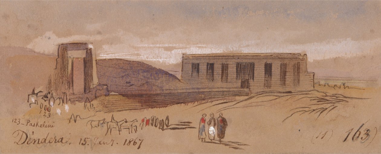 Dendera 163 作者 爱德华·李尔