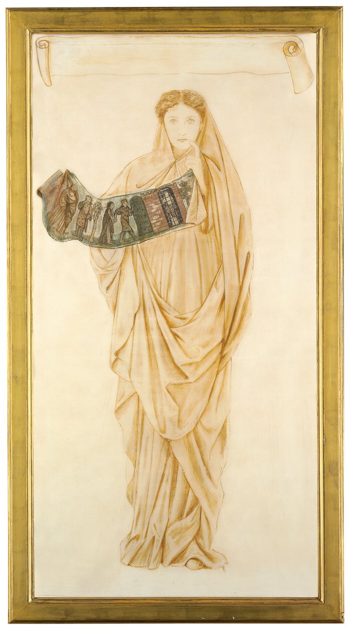 菲洛梅拉，1864年 作者 爱德华·伯恩·琼斯