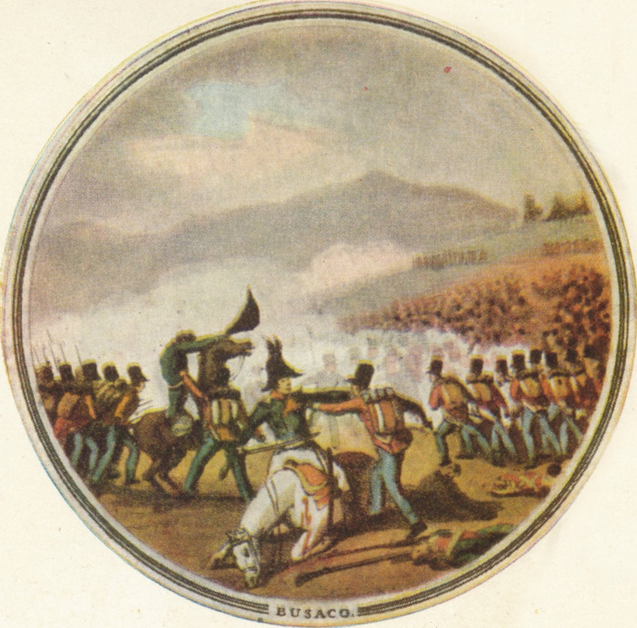 布萨科战役，1815年，1910年 作者 爱德华·奥姆
