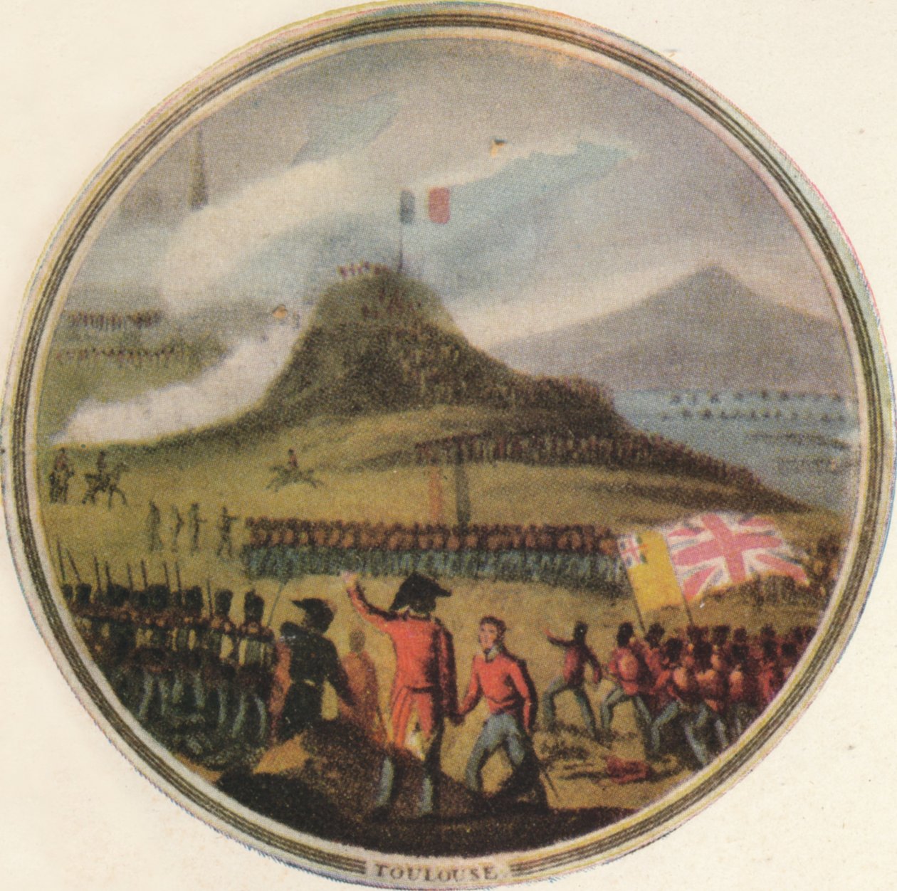 图卢兹战役，1815年，1910年 作者 爱德华·奥姆