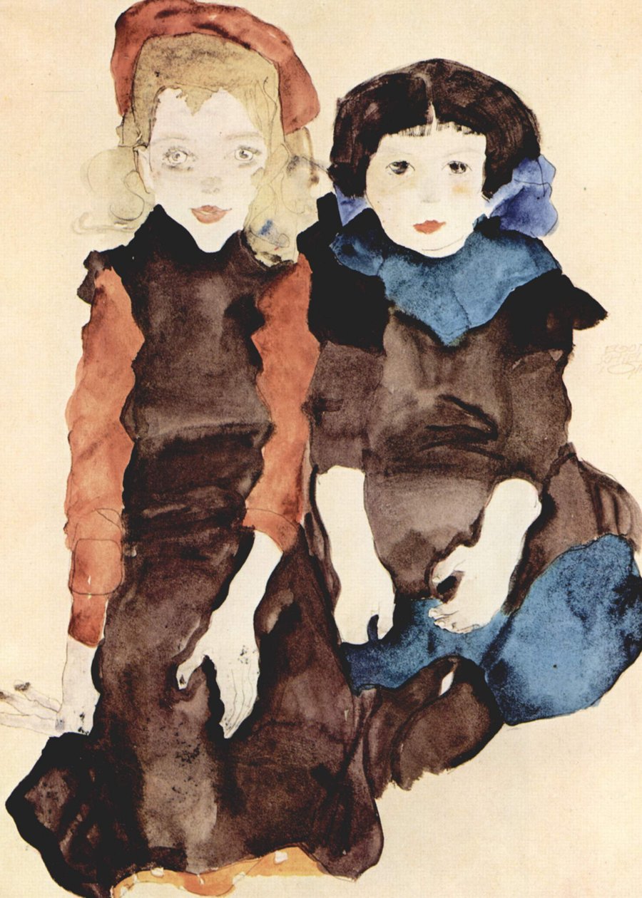 孩子 作者 埃贡·席勒（Egon Schiele）