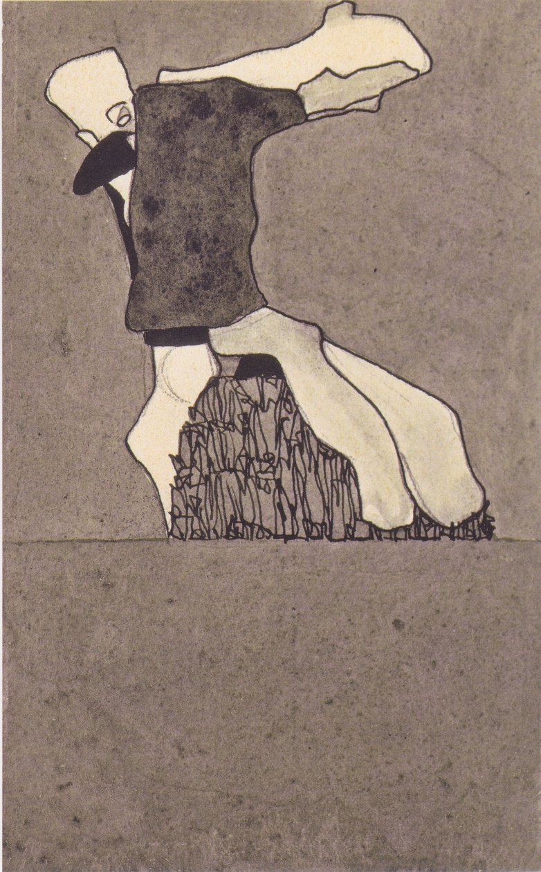 有两个数字的组成 作者 埃贡·席勒（Egon Schiele）