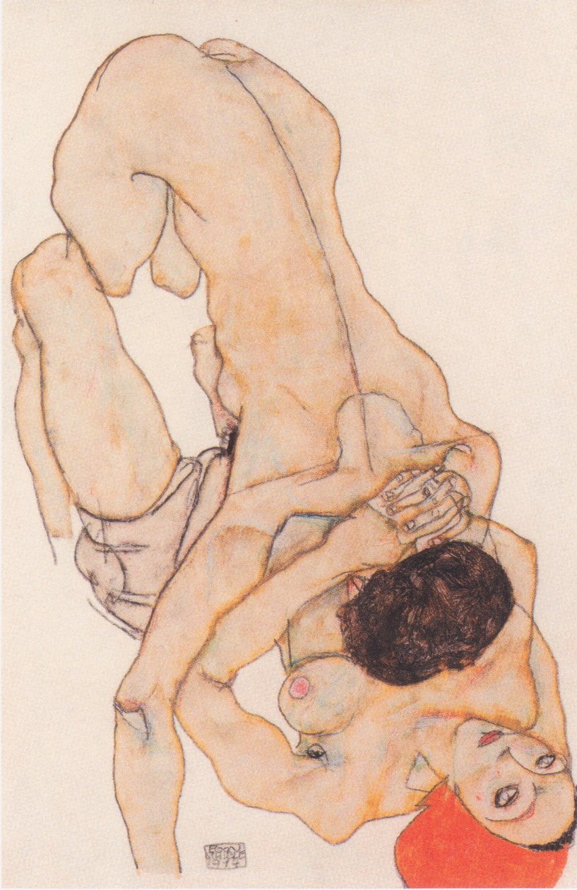 女同性恋爱好者 作者 埃贡·席勒（Egon Schiele）
