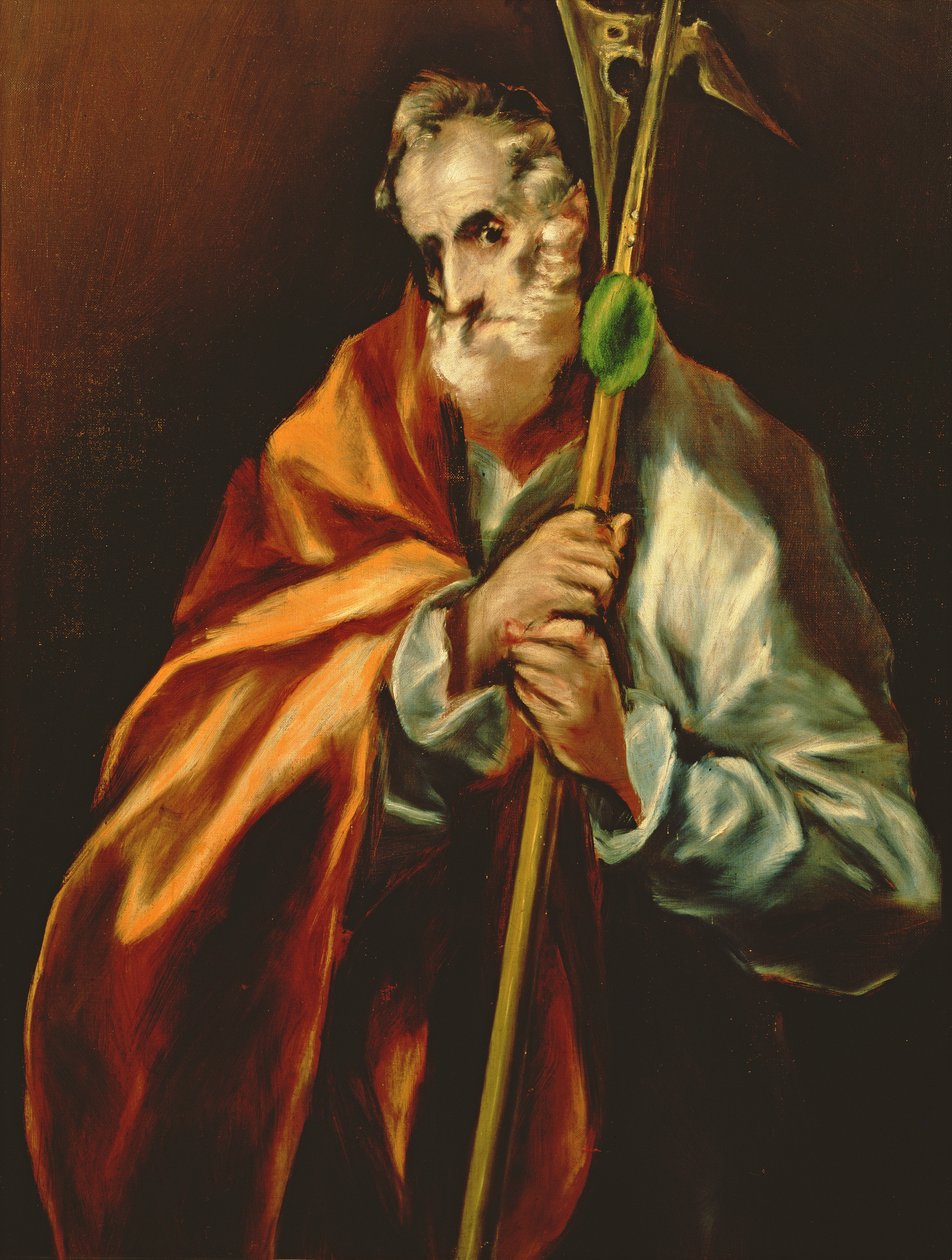 St. Jude Thaddeus，1606 作者 埃尔·格列柯