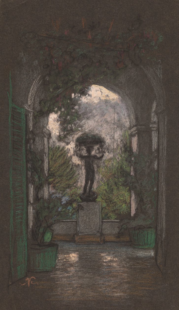 卡普里，1913年。 作者 伊莱休·维德