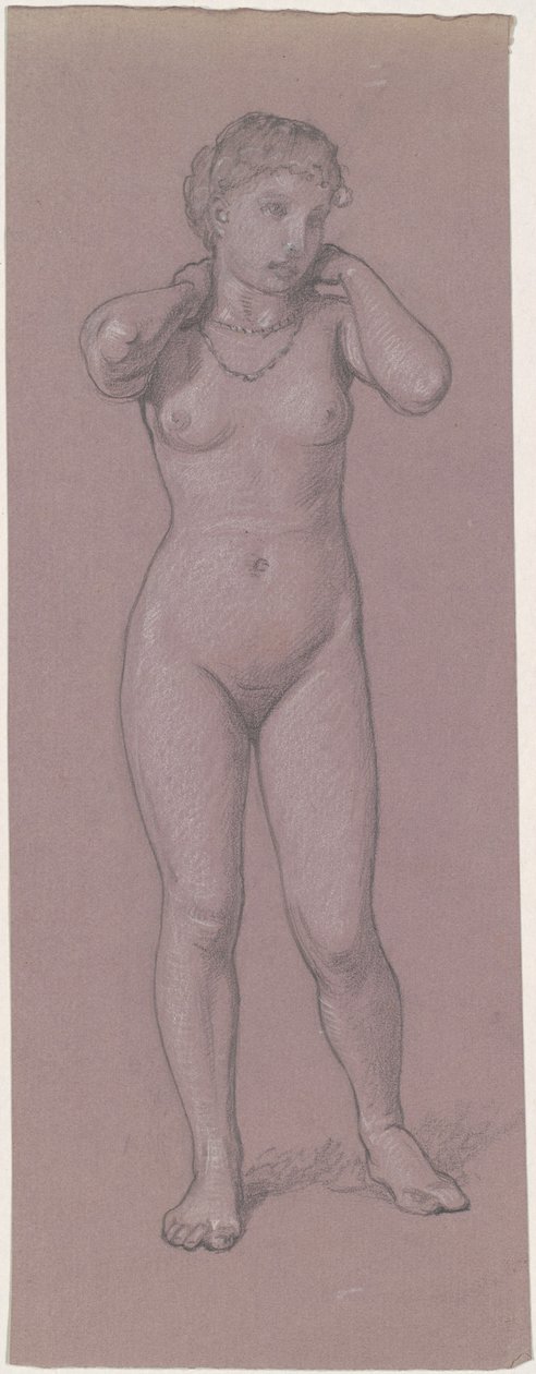 女性裸体带项链 作者 伊莱休·维德