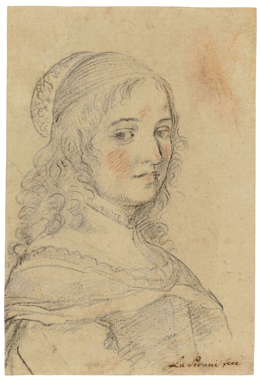 自画像 作者 伊丽莎白·赛拉妮（Elisabetta Sirani）