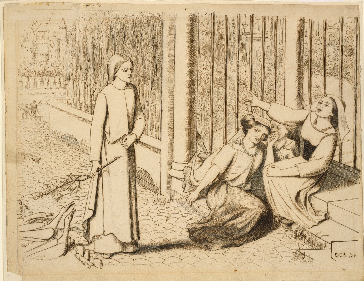 皮帕-帕斯，1854年 作者 伊丽莎白·西达尔