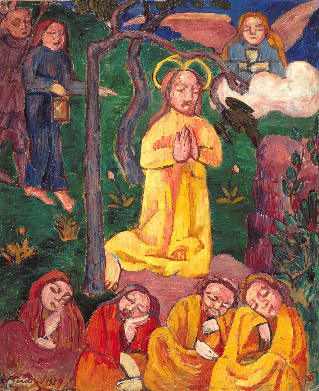黄色克里斯汀 作者 埃米尔·伯纳德（Emile Bernard）