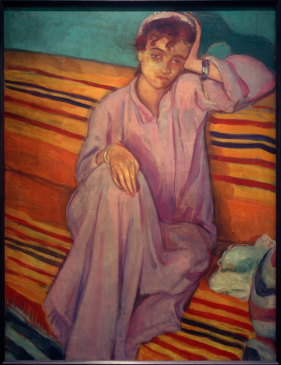 非洲女人 作者 埃米尔·伯纳德（Emile Bernard）