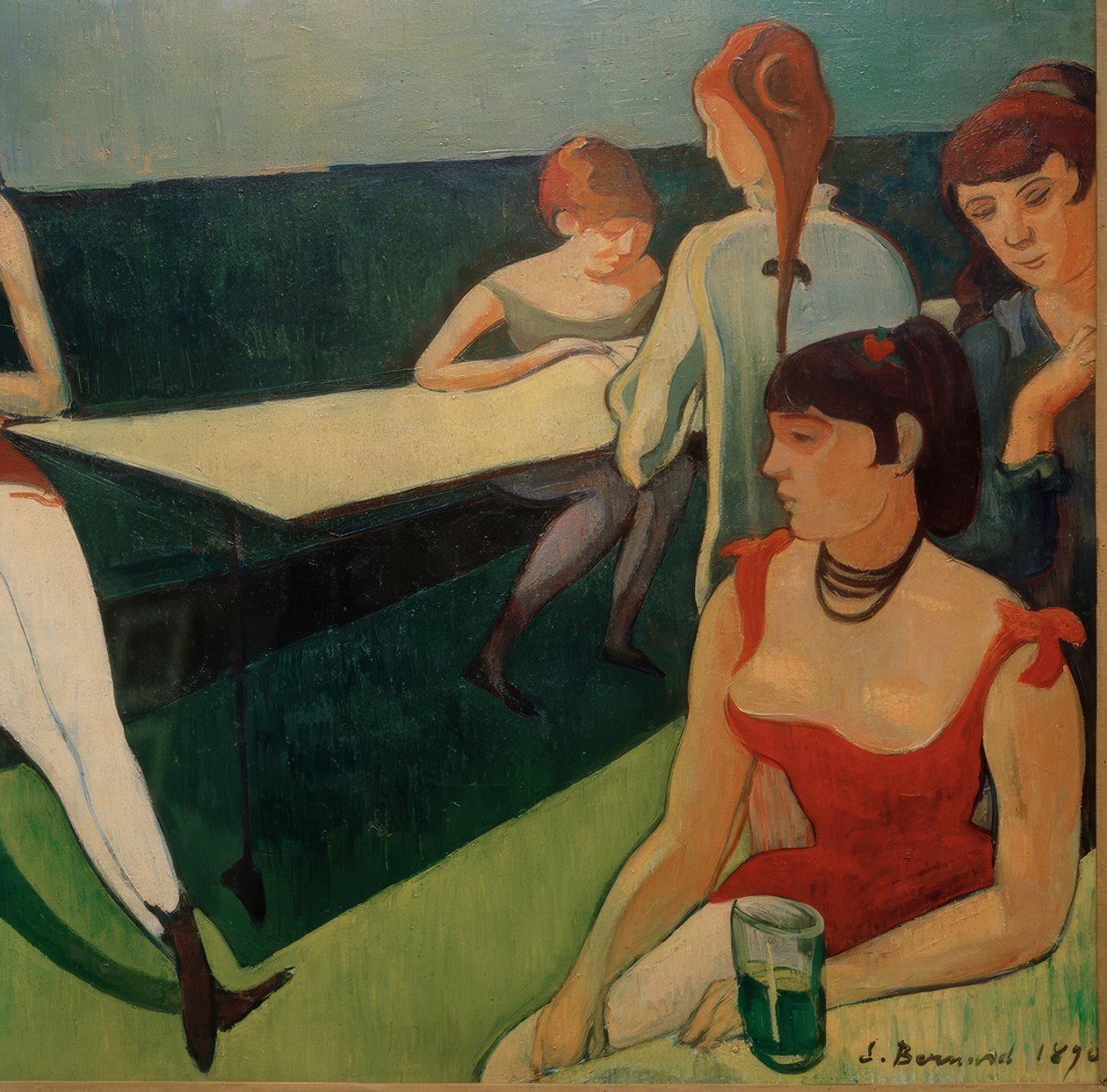 妓院（详细） 作者 埃米尔·伯纳德（Emile Bernard）