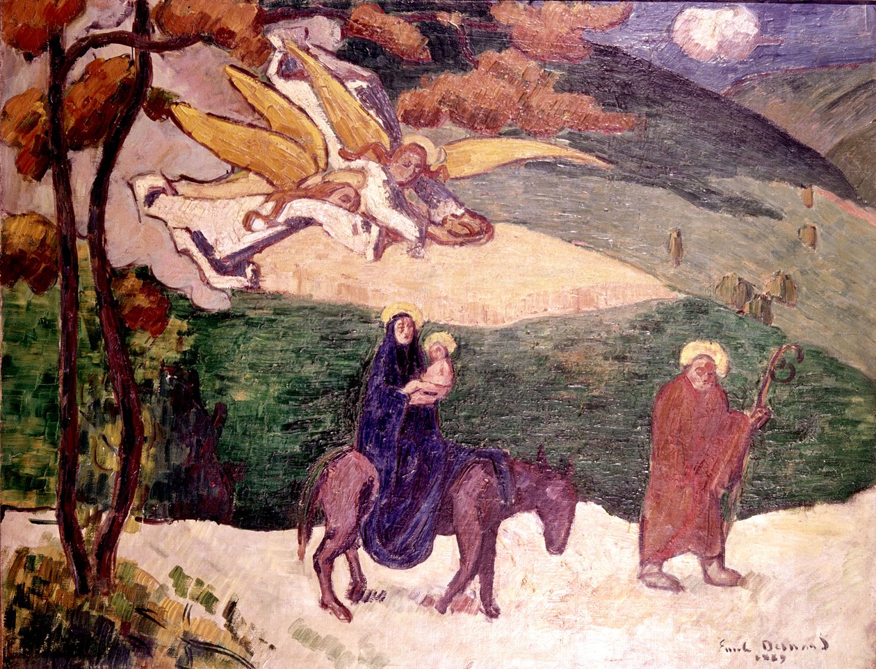 飞往埃及的航班 作者 埃米尔·伯纳德（Emile Bernard）