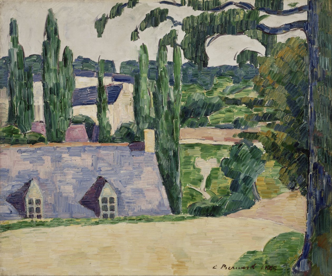蓬艾文景观 作者 埃米尔·伯纳德（Emile Bernard）