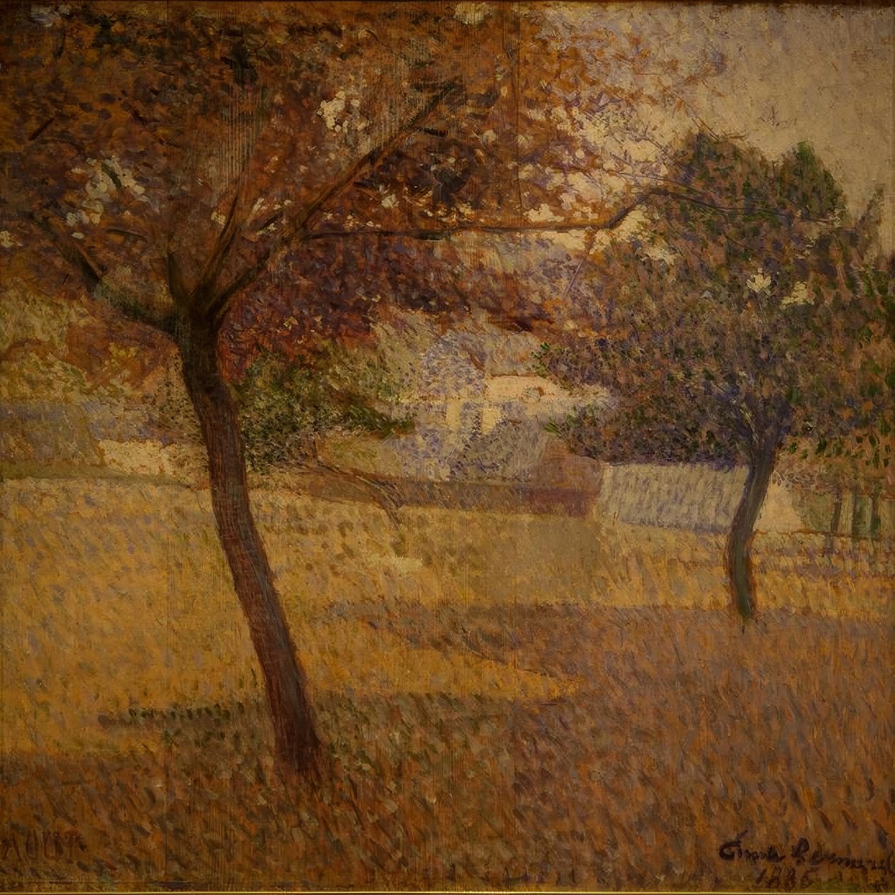 蓬阿文果园 作者 埃米尔·伯纳德（Emile Bernard）