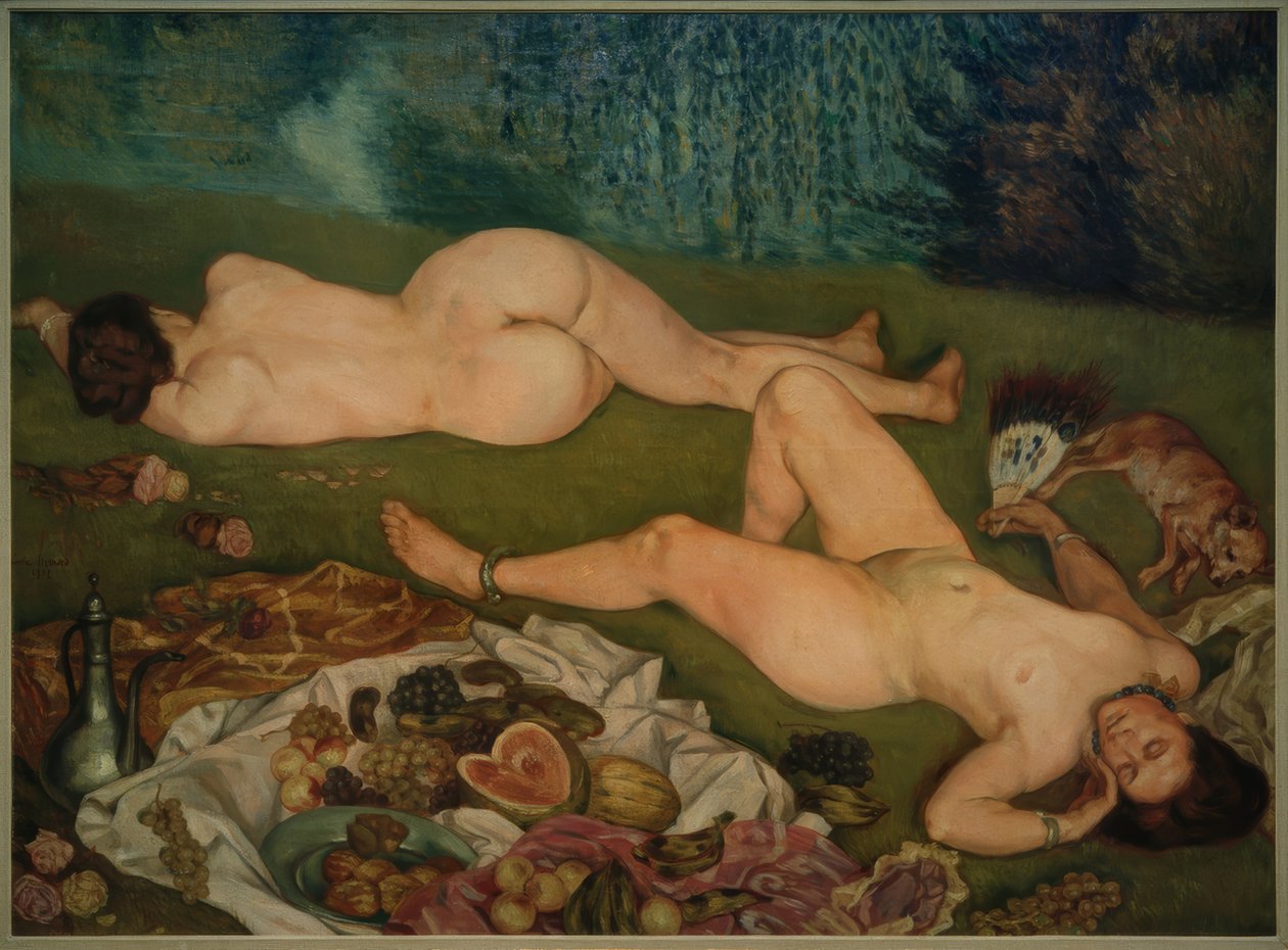 两幕 作者 埃米尔·伯纳德（Emile Bernard）