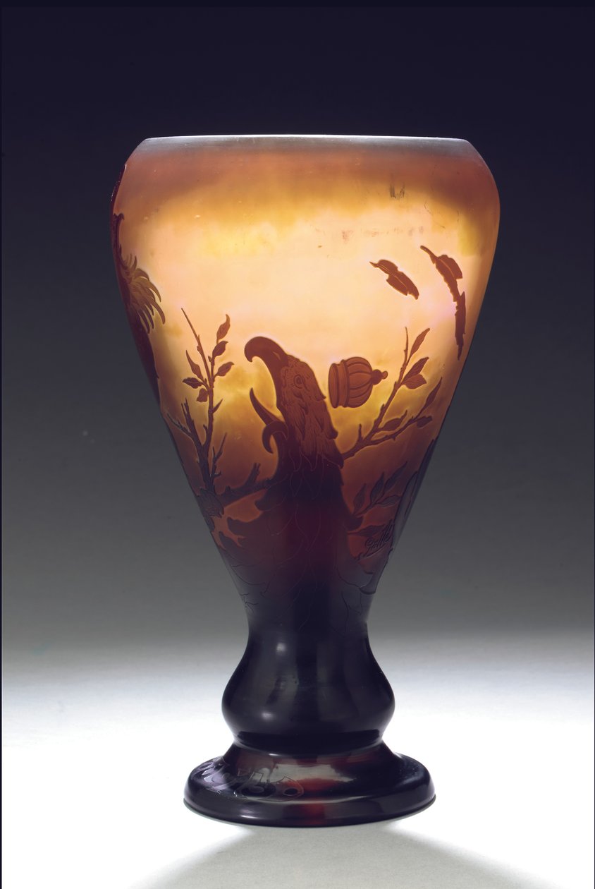 花瓶，约1915年 作者 埃米尔·加勒（Emile Galle）