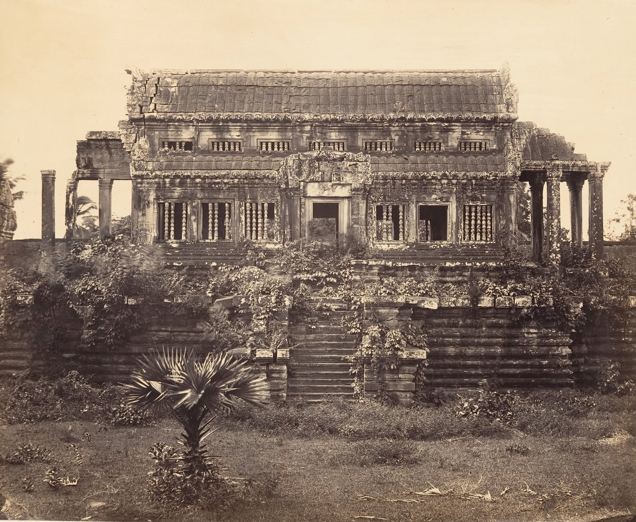 大塔--北爱迪克勒，1866年。 作者 埃米尔·格塞尔（Emile Gsell）
