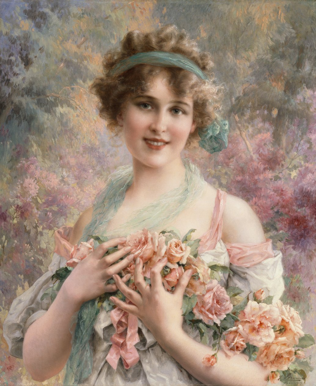 公平的玫瑰 作者 埃米尔·弗农（Emile Vernon）