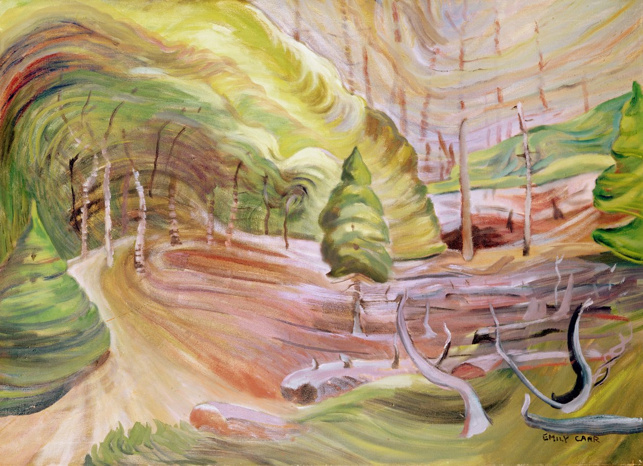春潮涌动 作者 艾米丽·卡尔（Emily Carr）