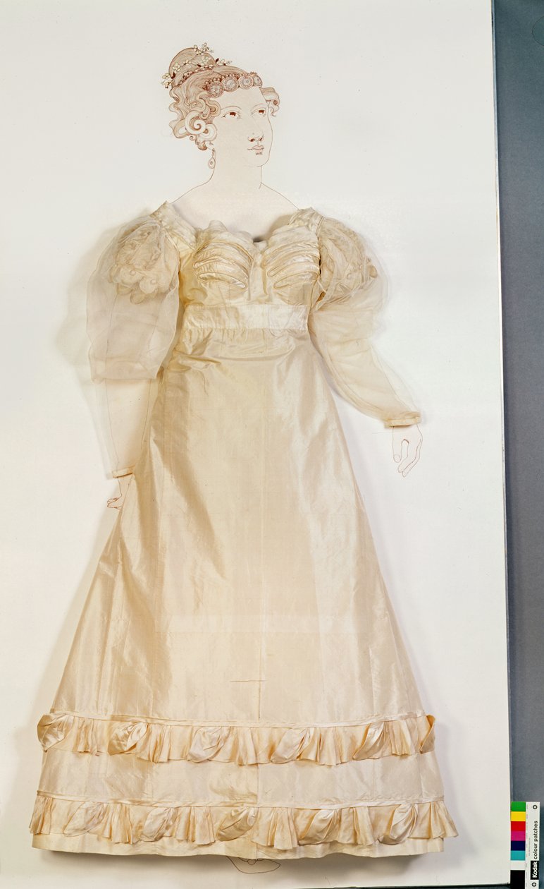 婚纱，1821年 作者 英语学校