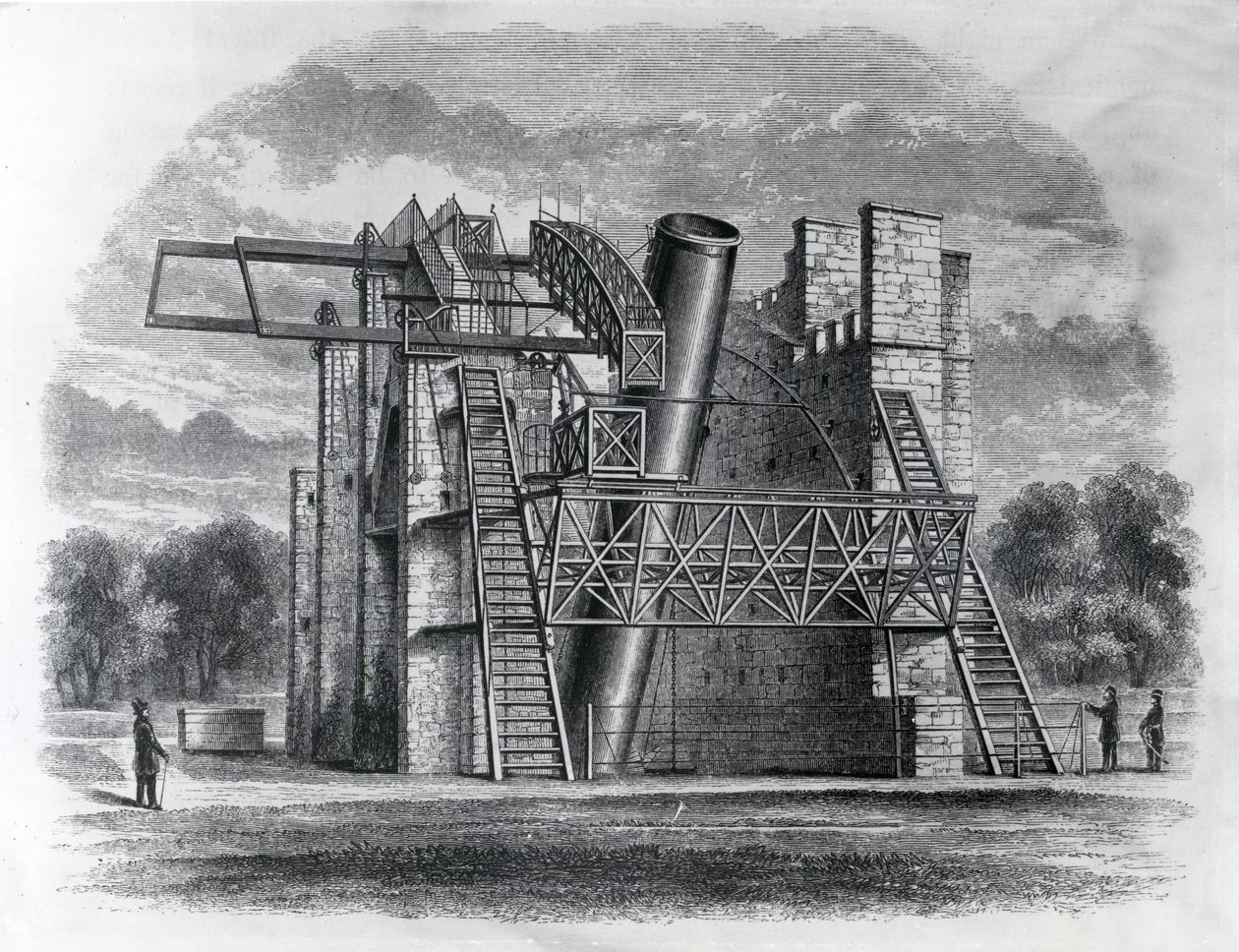 罗斯望远镜，1845年 作者 英语学校