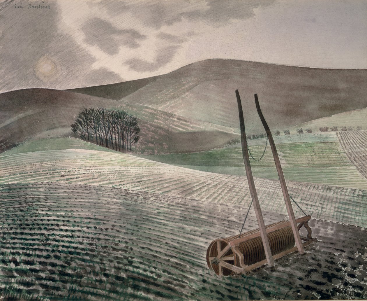 在冬天下来 作者 埃里克·拉维鲁（Eric Ravilious）