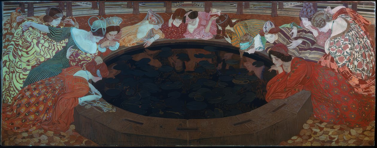 神秘的水 作者 欧内斯特·比勒（Ernest Bieler）