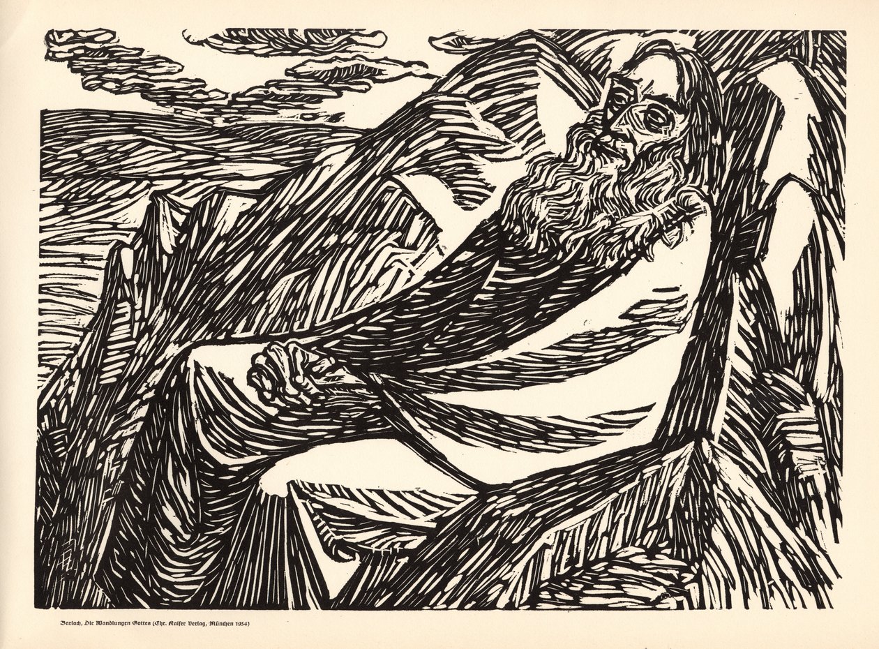 上帝的转变 - 第七天 作者 恩斯特·巴拉赫（Ernst Barlach）