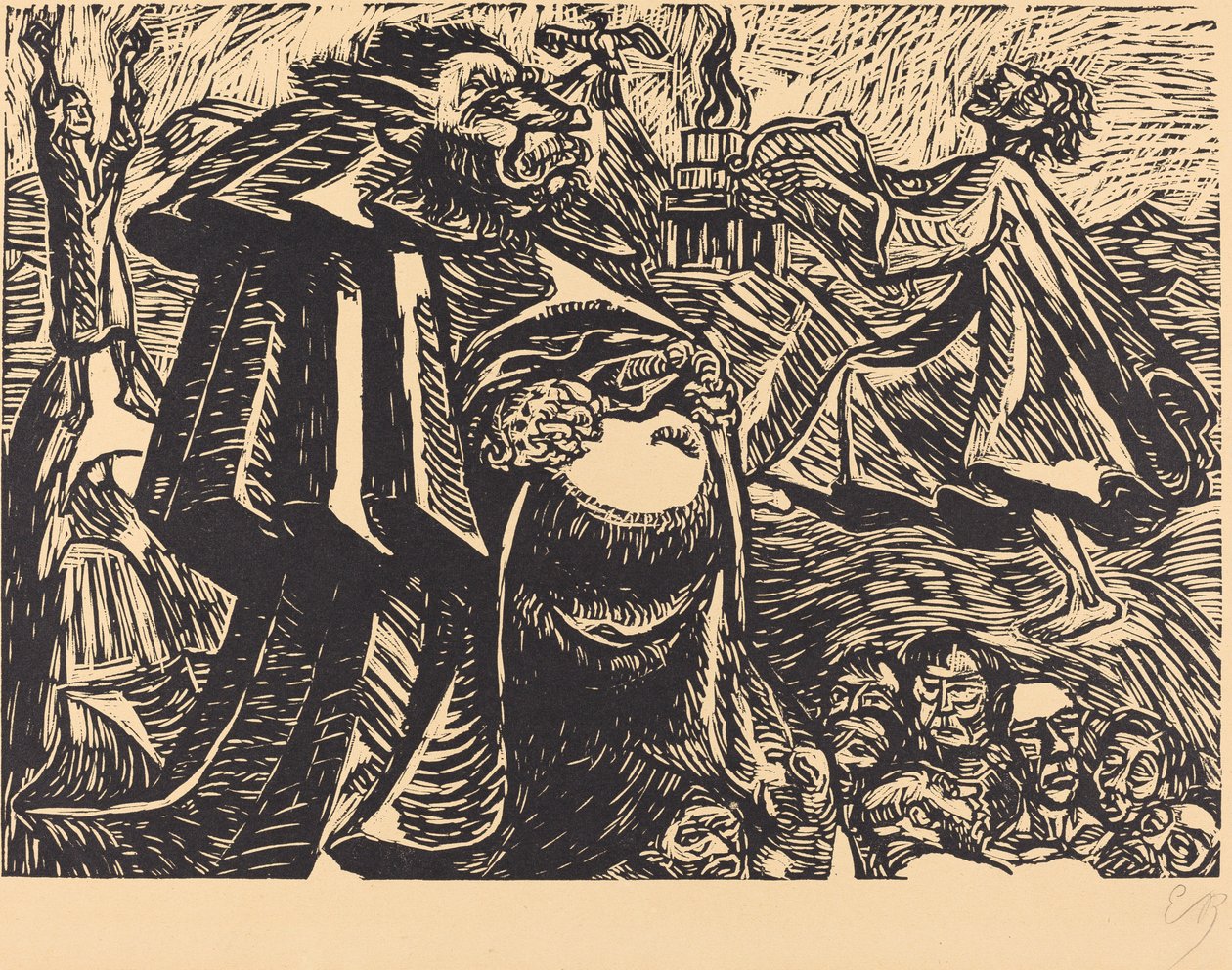 上帝之腹 作者 恩斯特·巴拉赫（Ernst Barlach）