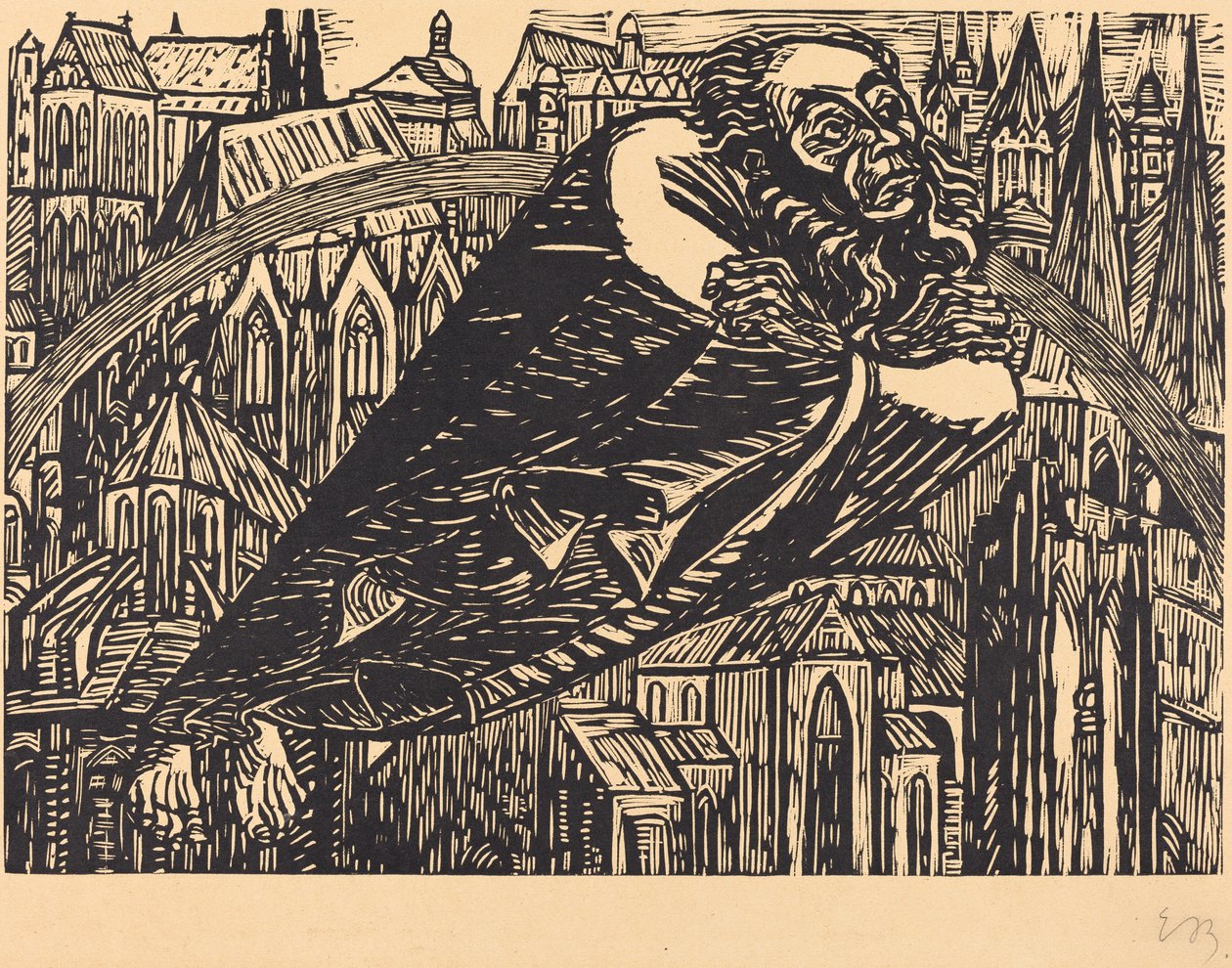 大教堂 作者 恩斯特·巴拉赫（Ernst Barlach）