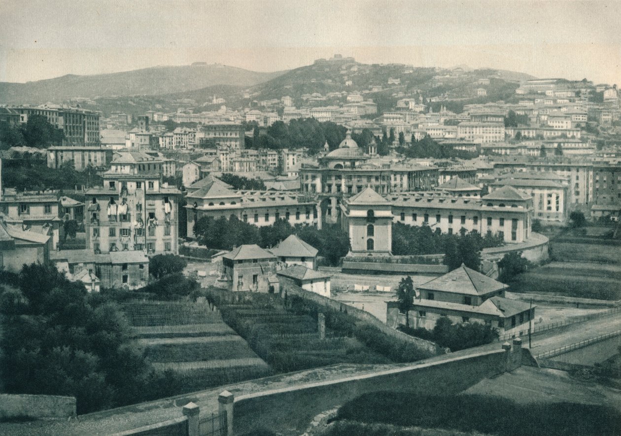 意大利热那亚景观，1927年 作者 尤金·波普尔